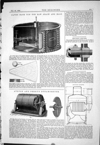 Antique print 1882 - 1882, mash