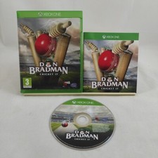 DON BRADMAN CRICKET 17 Xbox One game with manual
