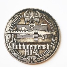 MG42 Machine Gun Badge WWII