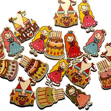 30 Wooden Birthday Cake