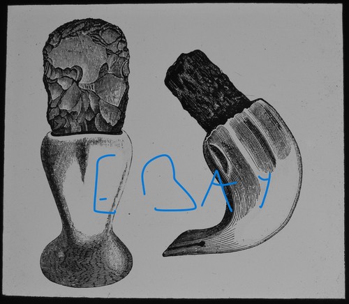 Prehistoric man inuit flint - prehistoric,