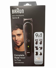 Braun Series 5 All-In-One Style Wet & Dry Effortless 9-in-1 Trimmer Kit MGK5411