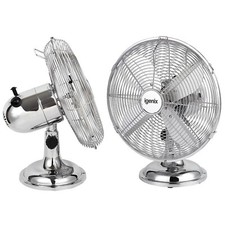 Igenix Retro Desk Fan Chrome