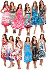 Womens Summer Dress V Neck