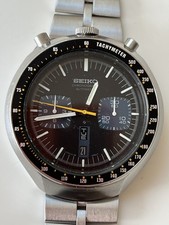 STUNNING SEIKO BULLHEAD REF 6138-0040 AUTOMATIC WITH FISHBONE BRACELET.