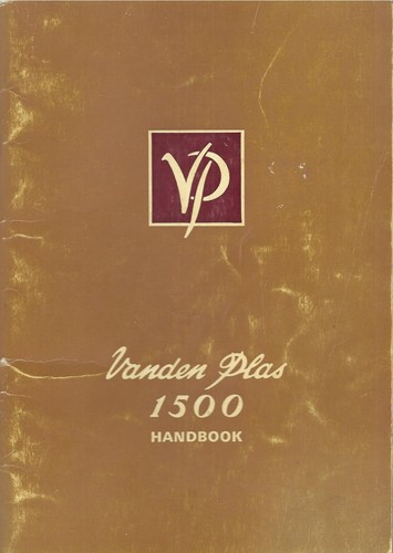 Vanden plas 1500 original 1974 - 1500,