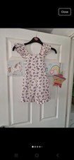 Dollywears Floral Playsuit Age 5-6years Brand New No Tags