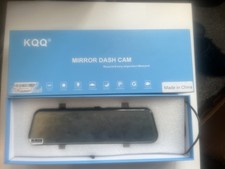 KQQ Mirror Dash Cam Front and Rear View Dual Cameras FAULTY - see description