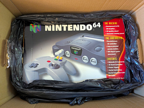 Nintendo console box - nintendo, +