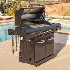 Deluxe gas bbq burner - gas, 7