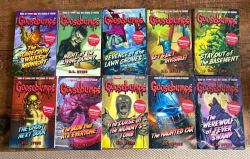 Goosebumps books bundle x10 - goosebumps,