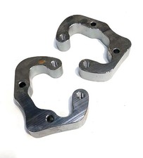 Used Brake Caliper Bracket 120X20mm Pair (60mm Bolt Distance) Go Kart Racing