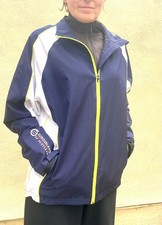 Ladies Golf Jacket. Medium. Navy & White. Chest 48 Inch. Sunderland of Scotland