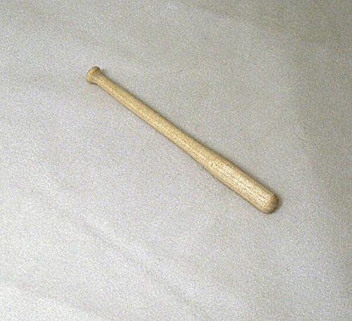 Dollhouse wood baseball - wood,