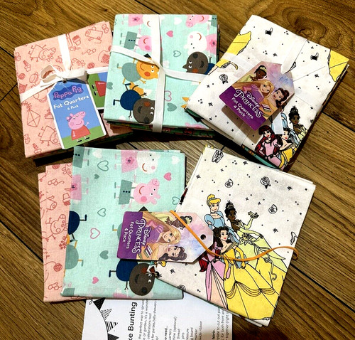 Fat quarters peppa pig - 16, of