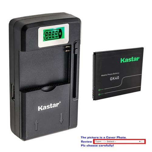 Kastar gk40 battery smart - battery,