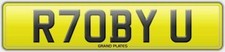R70 BYU ROBBY U NUMBER PLATE