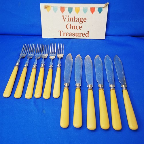 Antique fish eaters cutlery - eaters, *