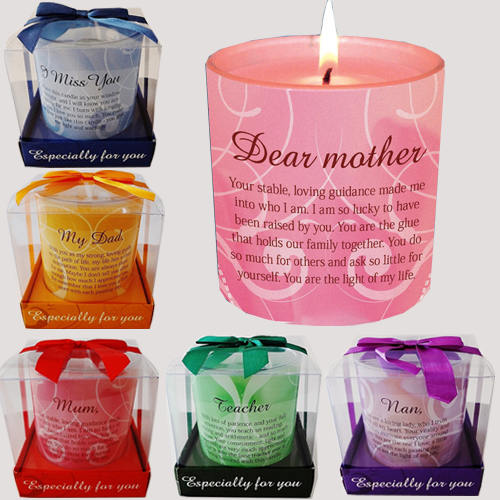 For candle gift set - candle,