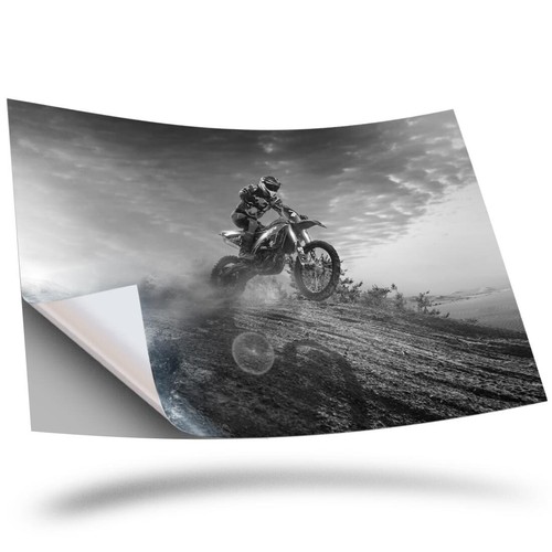 Vinyl sticker bw - a2,