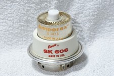 VINTAGE RARE AMPEREX DX 415 4CX350 TRANSMITTER VALVE.SK210A BASE COOLING CHIMNEY