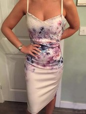 Lipsy Bodycon Dress 12 Floral