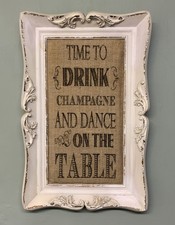 Shabby Chic Notice board "Time
