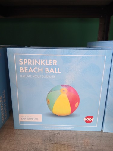 Hoot sprinkler beach - beach, ball