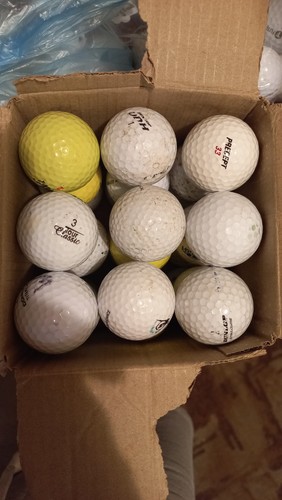 Used random golf balls - random,