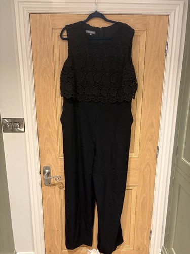 Laura ashley black jumpsuit - laura,