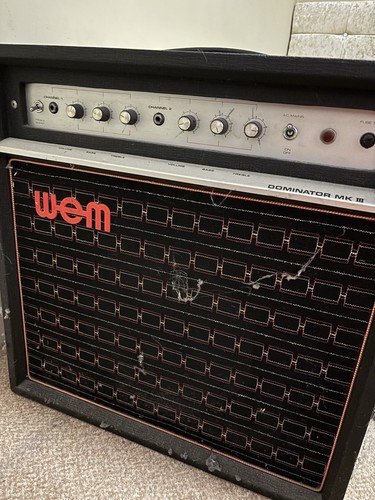 Wem dominator iii amplifier - dominator, mk