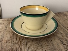 clarice cliff bizarre newport  cup and saucer 