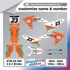 KTM MX Graphics Kit SX SXF EXC