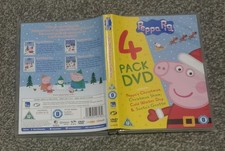 Peppa Pig The Christmas Collection DVD 4-Disc Children's Family Tv Set
