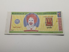 2001 McDonald's Gift