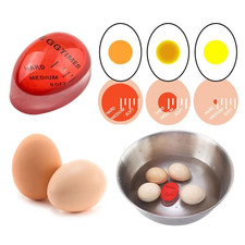 Egg Timer Perfect Boil Color Changing Kitchen Cook Heat Hard Medium Soft