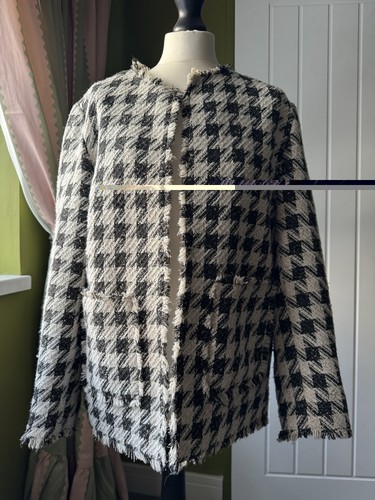 Black and white blazer - h&m,