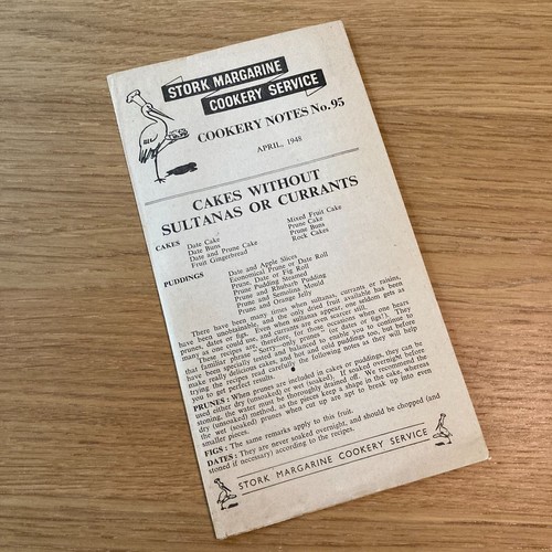 Stork margarine cookery - stork,