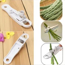 1-2PCS Runner Green Bean Slicer Cutter Bean Stringer Remover Peeler Kitchen Tool