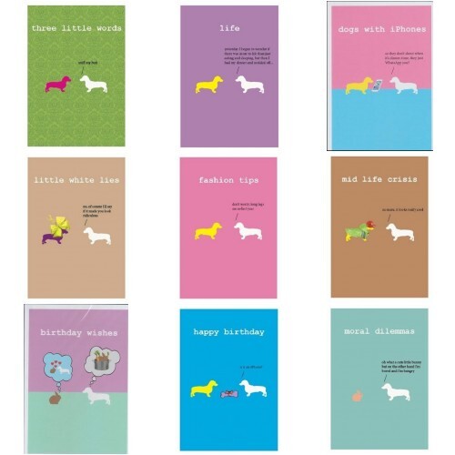 Funny card dachshund dascshund - funny,