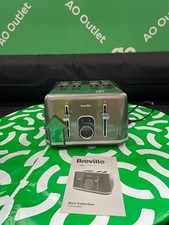 Breville Aurora 4 Slice Toaster Shimmer Grey VTR020 #LA54267