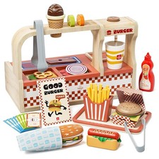 Lehoo Castle Wooden Play Food