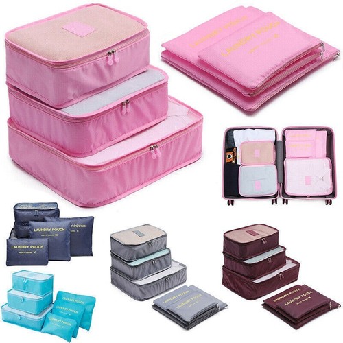 6pcs packing cubes - packing, luggage