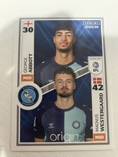 PANINI EFL 2025 - 26  STICKER   ABBOTT / WESTERGAARD   WYCOMBE WANDERERS   #673