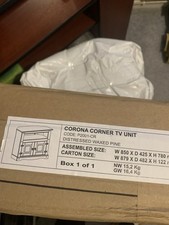 Corona TV Stand 2-Drawer Flat