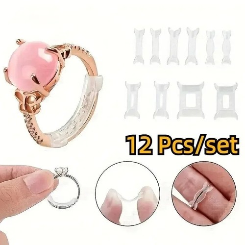 8pcs silicone ring size - silicone,