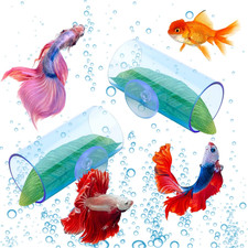 2Pcs Betta Fish Acrylic Tube