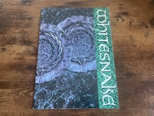 Whitesnake - Concert programme