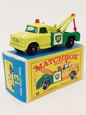 Matchbox Series Lesney No13d Dodge BP Wreck Truck. STUNNING CONDITION 