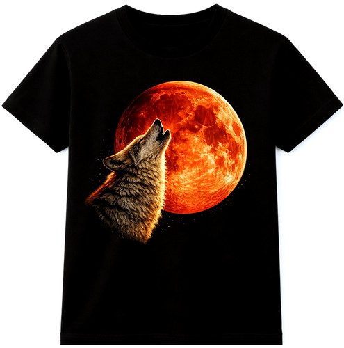 Howling wolf shirt full - howling,